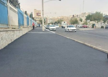 پیشرفت ۸۵ درصدی پروژه مناسب سازی خیابان شهید حبیب اله