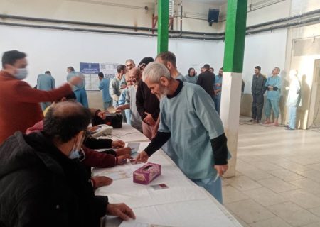 مددجویان مراکز یاورشهر در انتخابات شرکت کردند