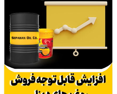 افزایش قابل توجه فروش روغن موتورهای دیزلی شرکت نفت سپاهان