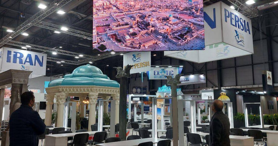 اجرای غرفه ایران در چهل‌وپنجمین نمایشگاه گردشگری فیتور به مراحل پایانی رسید