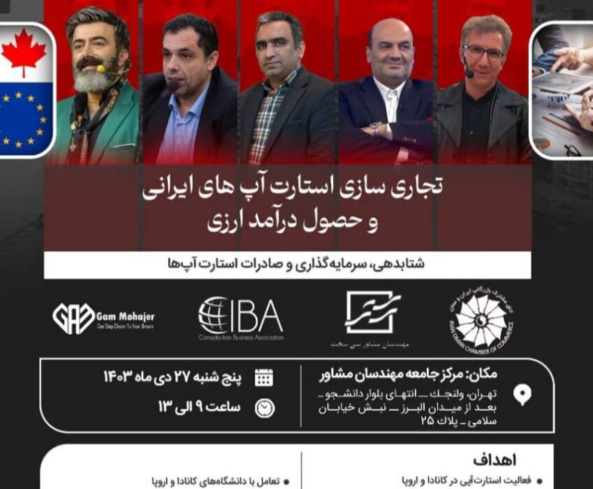 تجاری‌سازی استارتاپ‌های ایرانی و حصول درآمد ارزی