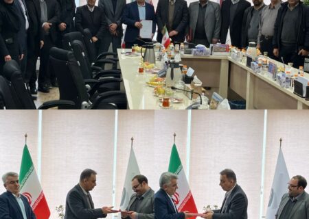 تکریم سیدعلیرضا موسوی و معارفه مجید ضیایی به عنوان مدیرعامل صبانور