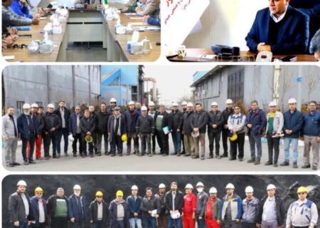 بازدید جامع مدیرعامل صبانور از پروژه‌ها و واحدهای تولیدی و معدنی