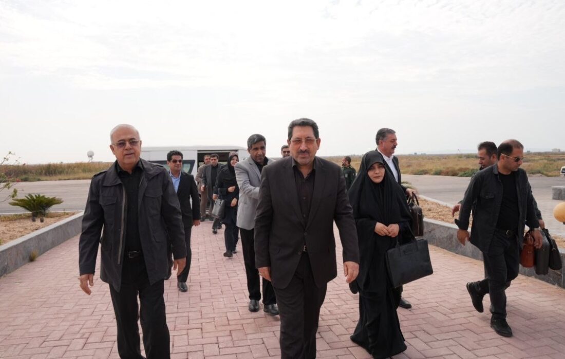 وزیر صنعت، معدن و تجارت وارد استان هرمزگان شد