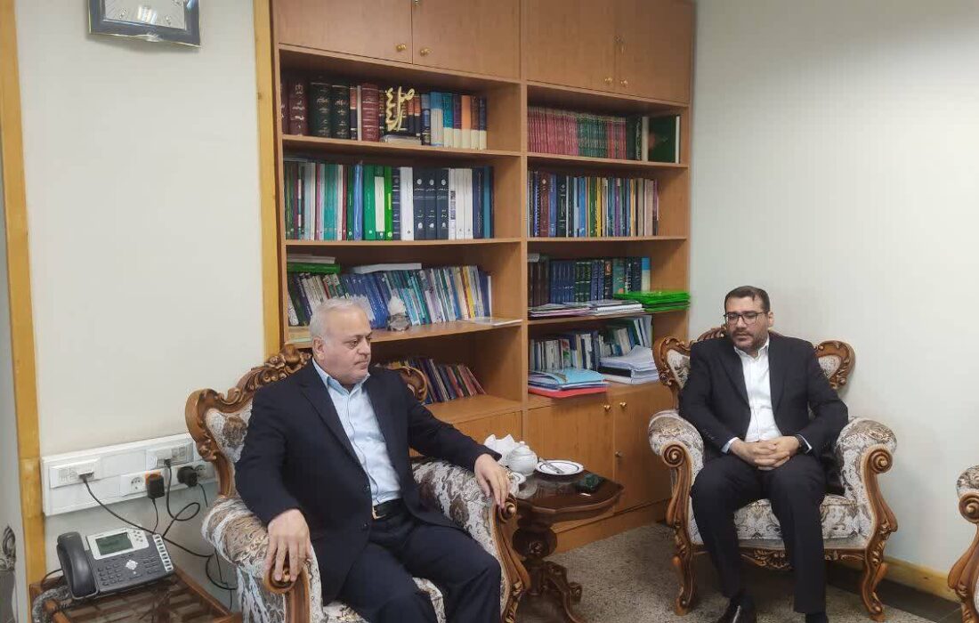 مدیرعامل اموال تملیکی با دادستان دیوان محاسبات دیدار کرد