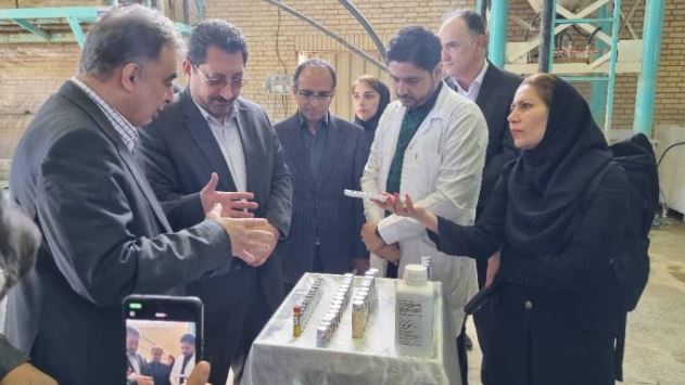 بهره برداری ازکارخانه عناصر نادرخاکی تجلی با حضور وزیر صمت