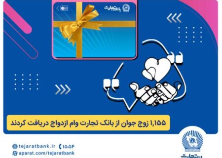 بانک تجارت همچنان پیشتاز در حمایت از جوانان ایرانی