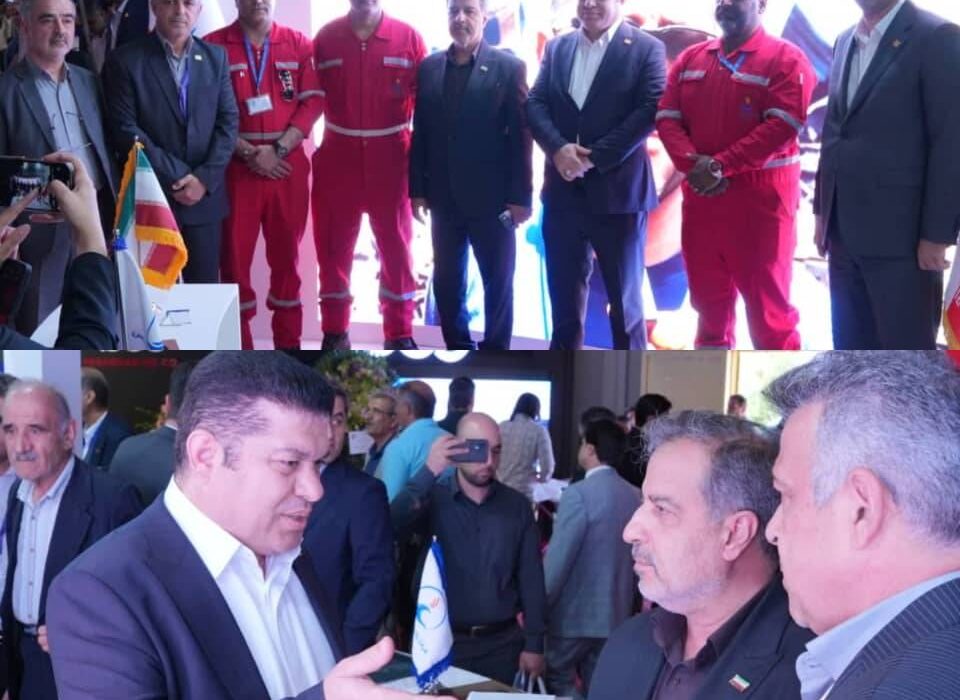 درخشش آتشنشانان پالایشگاه بندرعباس در واکنش سریع به حادثه اسکله شهید رجایی