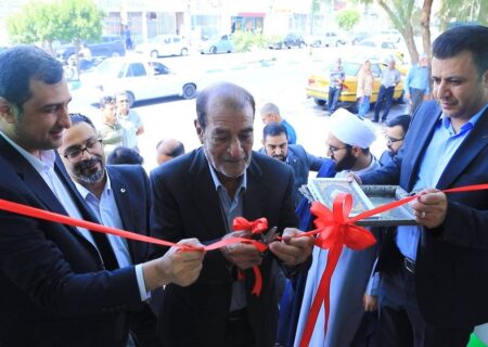 ساختمان جدید شعبه «بم» بانک قرض‌الحسنه مهر ایران افتتاح شد