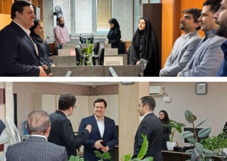 بازدید میدانی مدیرعامل بانک ملت از واحدهای پشتیبان و خدمات رسان و مرکز پاسخگویی به مشتریان