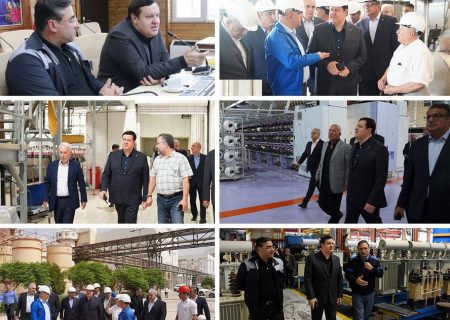 بازدید مدیرعامل بانک ملت از شرکت های تولیدی و صنعتی استان های زنجان و قزوین