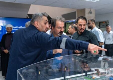 بازدید مدیر عامل شرکت سرمایه گذاری صندوق بازنشستگی کشوری از مجتمع پتروشیمی جم