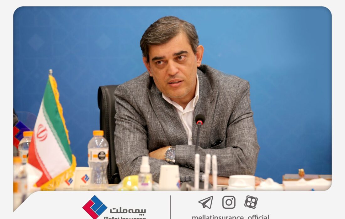پیام تبریک محمدرضا فرهادی‌پور، سرپرست شرکت بیمه ملت، به مناسبت روز خبرنگار