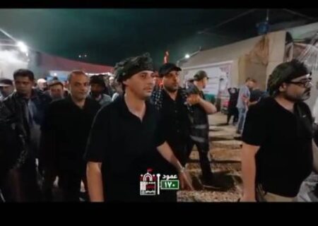 بازدید فرید دهقانی؛ مدیر عامل شرکت معدنی وصنعتی چادرملو از موکب 170