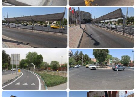 ایمن‌سازی معابر اصلی منطقه ۲۰ با جابجایی ایستگاه‌ های BRT