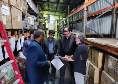 بازدید مدیرعامل اموال‌تملیکی از فرایند تعیین تکلیف کالاهای متروکه در فرودگاه امام خمینی