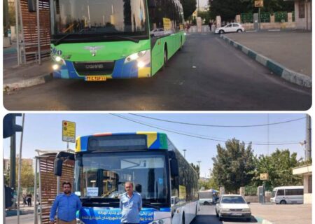 نوسازی ناوگان اتوبوسرانی خط ۳۴۰ همزمان با آغاز سال تحصیلی