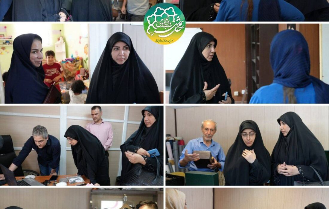 بازدید شمس احسان و همتیان از مرکز توسعه و تسهیل کسب و کار منطقه ۱۵