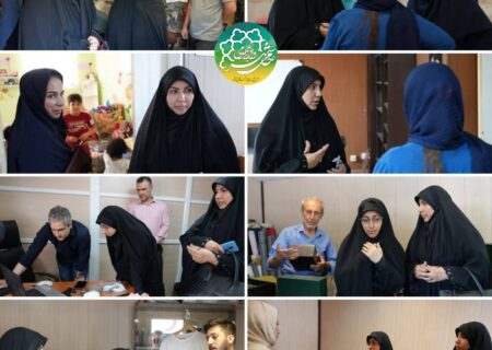بازدید شمس احسان و همتیان از مرکز توسعه و تسهیل کسب و کار منطقه ۱۵