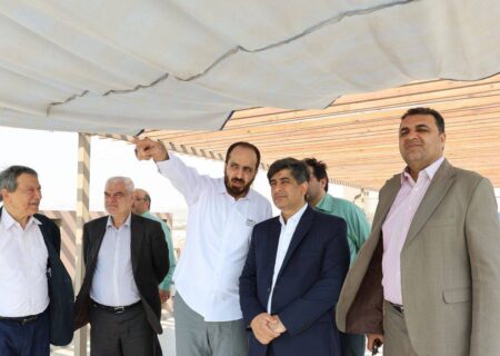 بازدید مدیرعامل گروه فولاد مبارکه از اسکله هیمکو