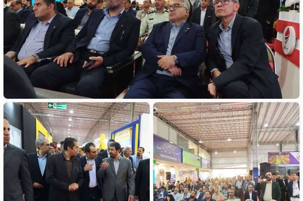 حضور مدیرعامل صبانور در افتتاحیه نخستین نمایشگاه معدن غرب کشور در همدان