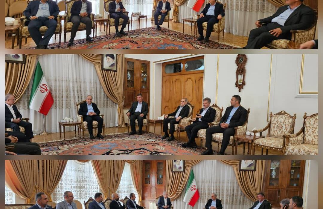 نشست انجمن فولاد ایران با استاندار آذربایجان شرقی