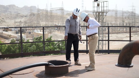 پایان موفقیت‌آمیز آزمایش هیدرواستاتیک مخازن آتش‌نشانی پروژه توسعه میدان نفتی بینک