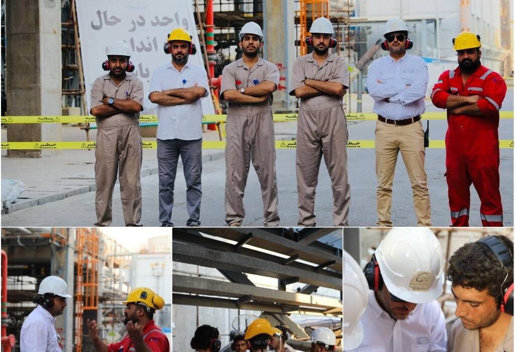 بخار فشار بالا وارد مجتمع پتروشیمی صدف خلیجفارس شد
