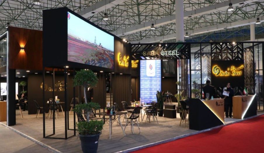حضور فعال شرکت صبا فولاد خلیج فارس در نمایشگاه بینالمللی سمپوزیوم فولاد ۱۴۰۴