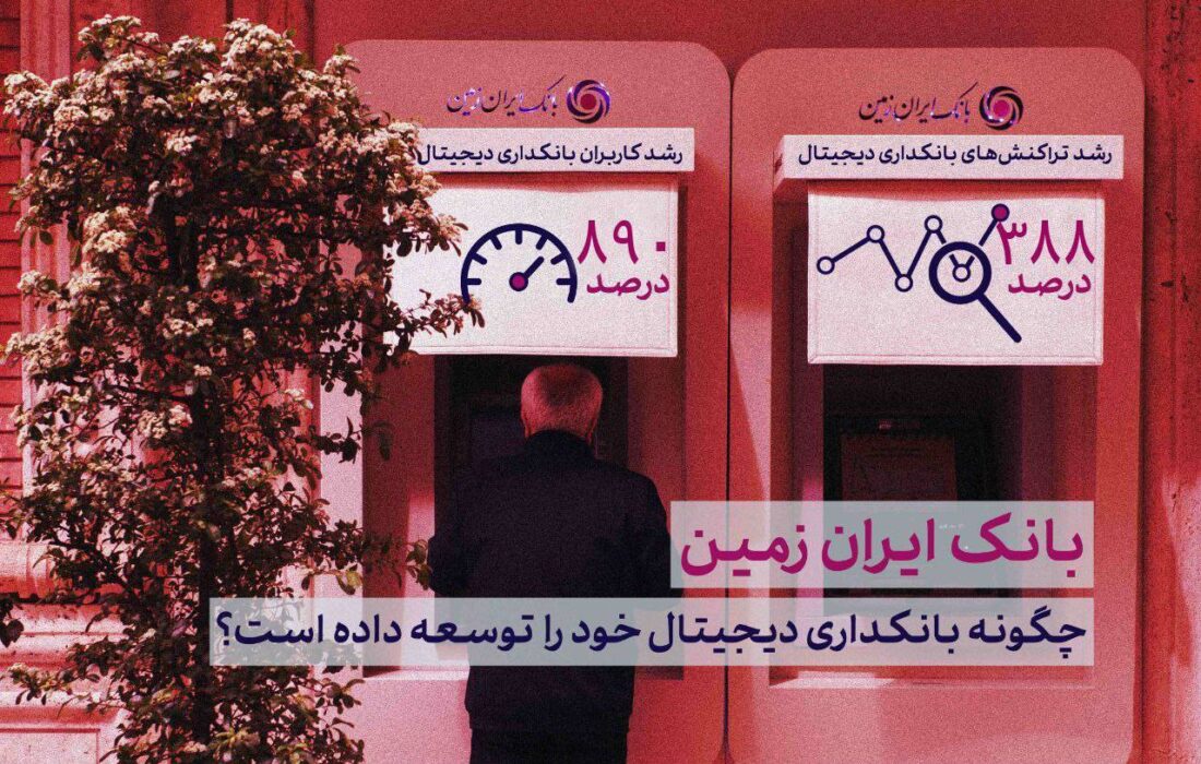 رشد چشمگیر کانال‌ های بانکداری مدرن بانک ایران زمین در شش‌ ماهه نخست سال ۱۴۰۴