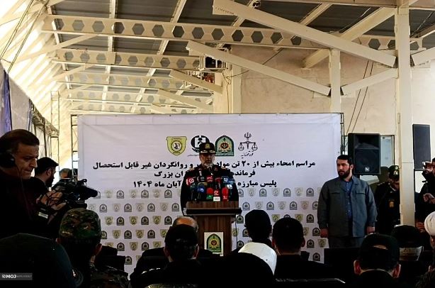 امحاء ۲۰ تن مواد مخدر/ تهران امروز از وجود معتادان متجاهر پاک‌تر از هر زمان است