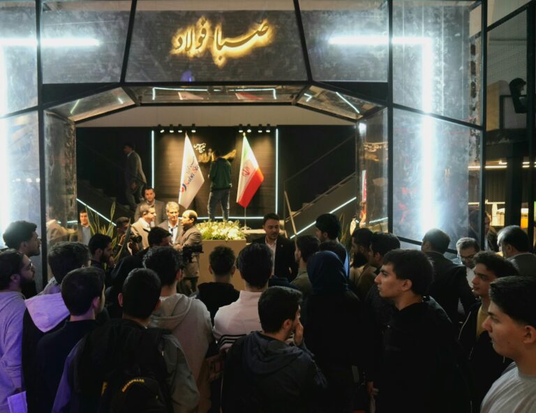 حضور فعال صبا فولاد خلیج فارس در بیست و دومین نمایشگاه بینالمللی ایران متافو؛ گامی بلند در مسیر دانش و پیشرفت