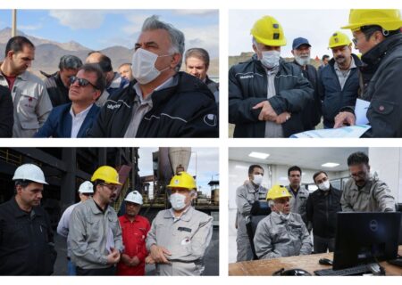 بازدید داریوش اسماعیلی از معادن و کارخانجات صبانور در همدان و بررسی آخرین وضعیت طرح‌های توسعه‌ای