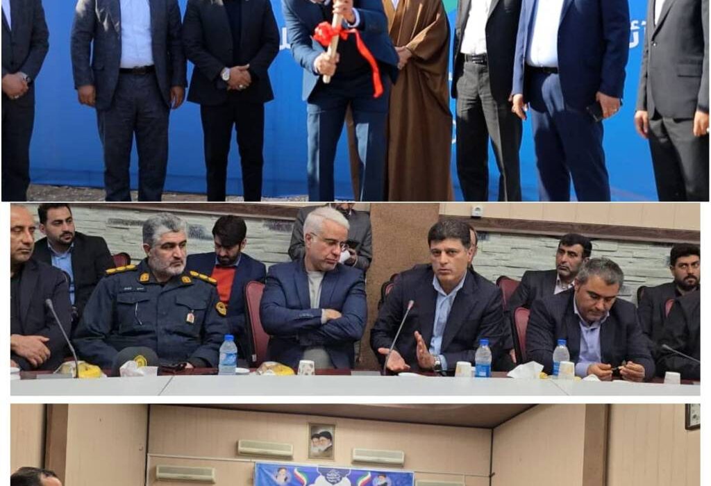 آغاز عملیات اجرایی خط انتقال آب و احداث مخزن آب شهرک طالقانی / کلنگزنی و رونمایی از پروژههای احداث مدرسه و هنرستان در بندرامام