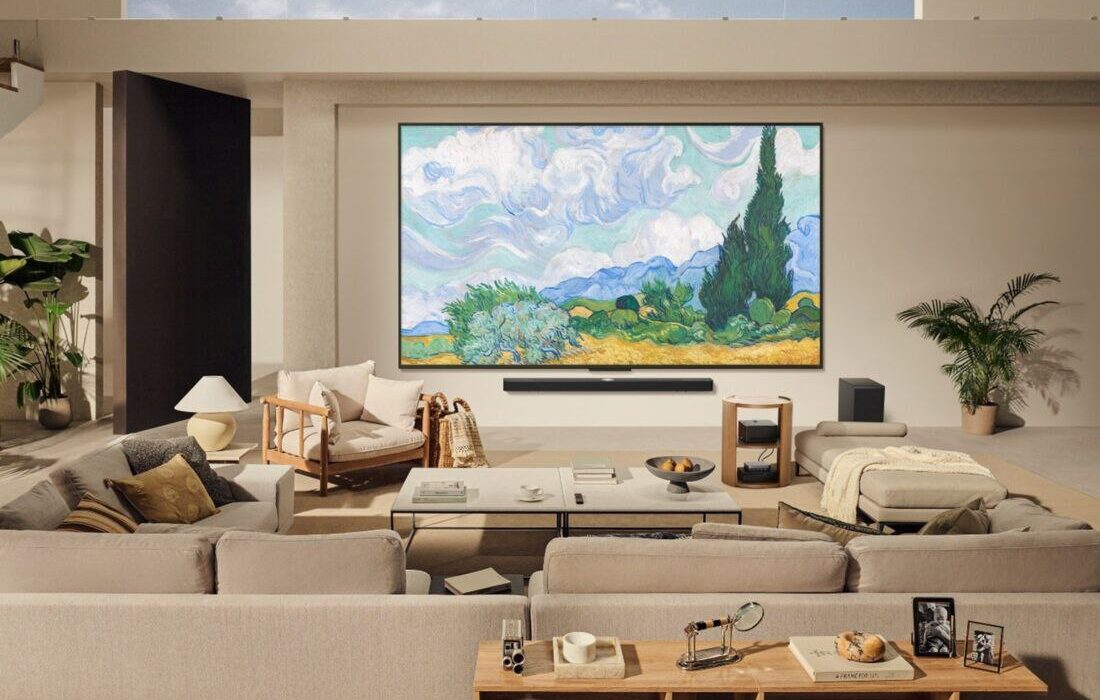 چگونه فناوری True Wireless و LG Gallery+ تلویزیون را به یک شاهکار هنری دیجیتال تبدیل میکنند