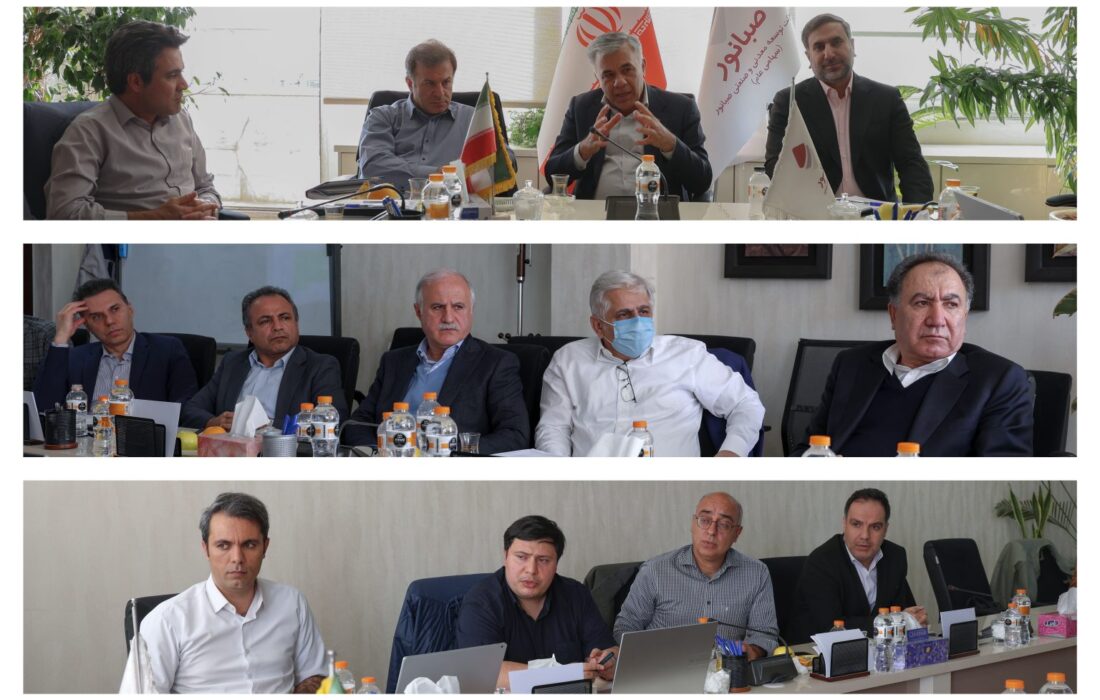 نشست تکمیلی مدیرعامل صبانور با پیمانکار پروژه ۵ میلیون تنی کنسانتره آهن گلالی برگزار شد