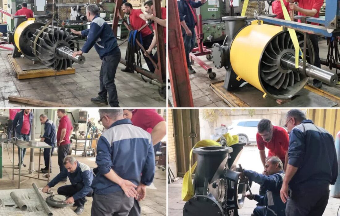 عملیات مهندسی معکوس، طراحی و ساخت کامل وکیومپمپ واحد شیمیایی فاز ۱ این مجتمع که بهعنوان یکی از بزرگترین وکیومپمپهای موجود در منطقه ویژه اقتصادی ماهشهر شناخته میشود، با موفقیت به پایان رسید