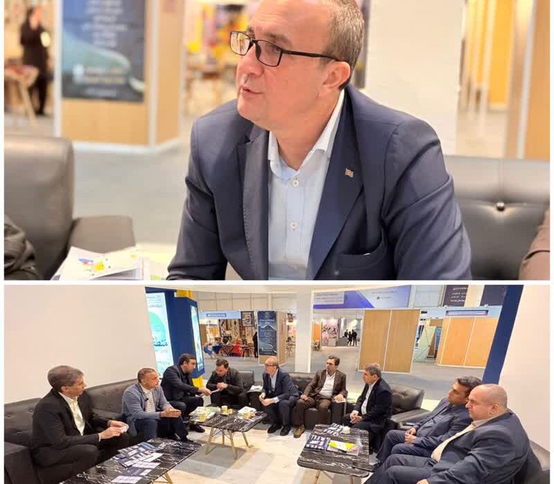 حضور عضو هیأتمدیره اتحادیه صنایع و کارآفرینان ترکمنستان در پاویون مناطق آزاد ایران در کیش اکسپو ۲۰۲۵