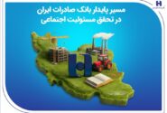 مسیر پایدار بانک صادرات ایران در تحقق مسئولیت اجتماعی