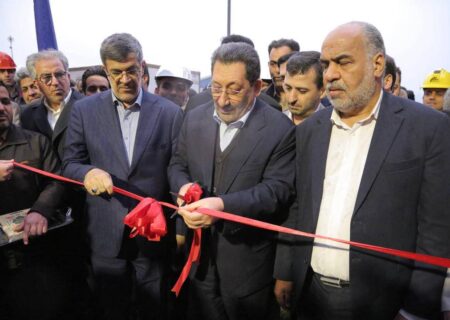 افتتاح کارخانه کنسانتره آهن بهاباد با حضور وزیر صمت و رییس هیأت عامل ایمیدرو