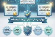بانک توسعه تعاون موفق به دریافت دو گواهینامه استاندارد بین المللی ISO10002 و ISO10004 برای چهارمین سال متوالی شد