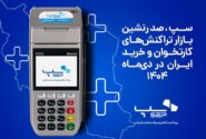 سپ، صدرنشین بازار تراکنش‌های کارتخوان و خرید ایران در دی‌ماه ۱۴۰۴