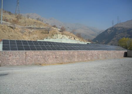 بهره برداری از بزرگترین نیروگاه خورشیدی شهرداری تهران در بوستان گلابدره