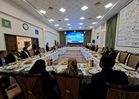 دیدار وزیر صمت با کارکنان سفارت ایران در تاجیکستان/ فعالان اقتصادی دغدغه‌های خود را مطرح کردند