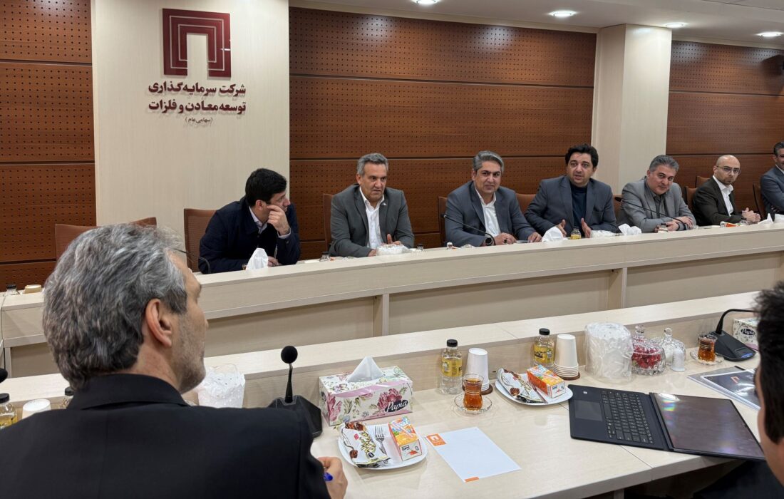 بررسی وضعیت پیشرفت پروژه گندله‌سازی کردستان و پروژه بخار نیروگاه سمنان در هلدینگ «ومعادن»