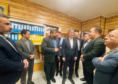 حضور مدیرعامل بیمه ایران در مسجدسلیمان پس از ۶۰ سال