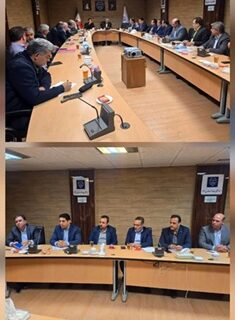نشست شورای هماهنگی شرکت‌های بیمه استان مرکزی در بیمه دی برگزار شد