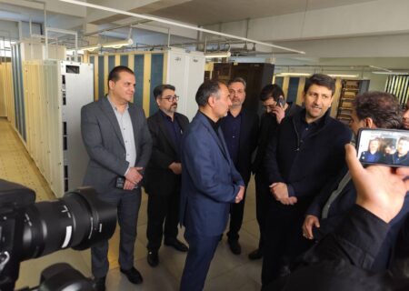 بازدید سر زده وزير ارتباطات و فناوری اطلاعات از مرکز مخابرات شهید چمران تهران