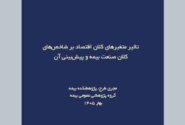اثر تورم و متغیرهای کلان اقتصادی بر آینده صنعت بیمه
