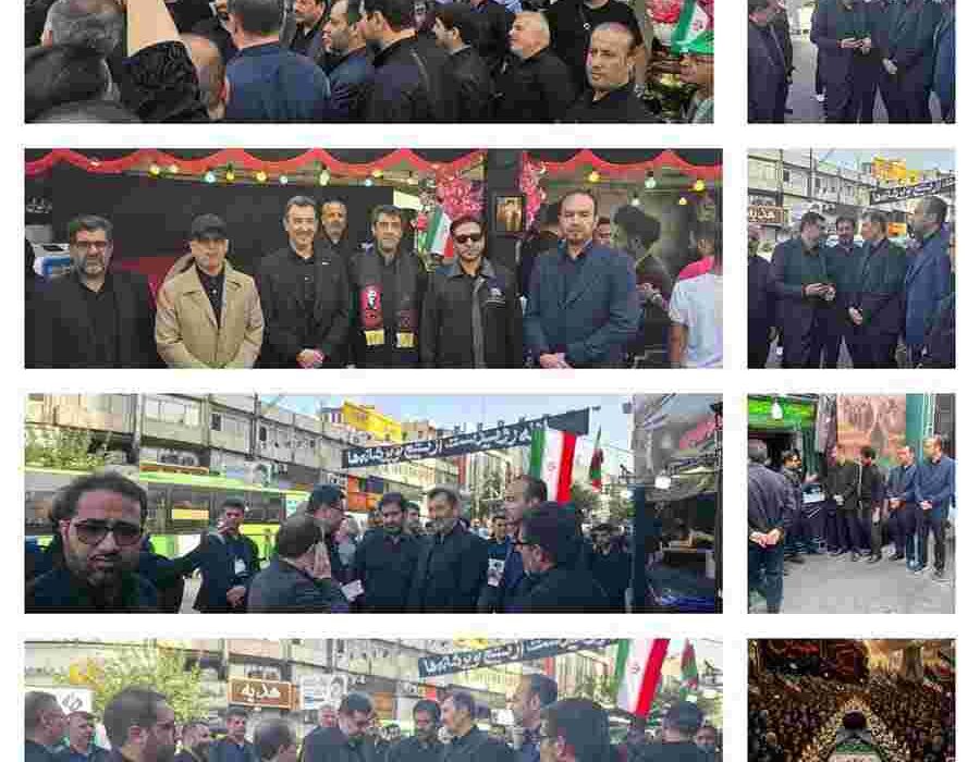 حضور مدیران ارشد معدن و صنایع معدنی ایران در مراسم بدرقه آقای شهید ایران